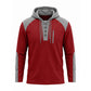 Men's Casual Knit Color-Block Hoodie