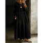 ✨ Easy Everyday Comfort | Women's Loose Long-Sleeve Maxi Dress with Pockets