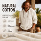 🍂 Men's Casual Long Sleeve Hooded Shirt – Relaxed Comfort & Effortless Autumn Style