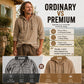 🍂 Men's Casual Long Sleeve Hooded Shirt – Relaxed Comfort & Effortless Autumn Style