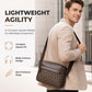 🖤 PU Leather Square Crossbody Bag for Men – Sleek Style & Everyday Convenience
