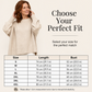 🧶Women's Plus Size Crew Neck Pullover Sweater – Cosy Comfort & Effortless Autumn Style