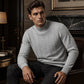 🍂 Men’s Turtleneck Cable-Knit Sweater – Timeless Warmth & Effortless Autumn Style