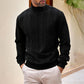 🍂 Men’s Turtleneck Cable-Knit Sweater – Timeless Warmth & Effortless Autumn Style