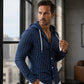 ✨Men's Striped Long Sleeve Hooded Shirt