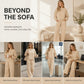👗✨Women's Pullover Sweatshirt & Wide-Leg Pants Set