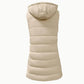 ✨ Women’s Zip-Up Long Puffer Vest – Cosy Warmth & Flattering Everyday Style