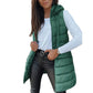 ✨ Women’s Zip-Up Long Puffer Vest – Cosy Warmth & Flattering Everyday Style
