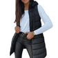 ✨ Women’s Zip-Up Long Puffer Vest – Cosy Warmth & Flattering Everyday Style