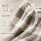 ⌛Limited-Time Offer-Women's Plush Plaid Wide-Leg Pants