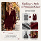👗✨Women's Ruffle Sleeve Fringe Dress – Flowy, Feminine & Effortlessly Chic