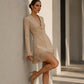 👗✨Women's Ruffle Sleeve Fringe Dress – Flowy, Feminine & Effortlessly Chic