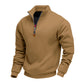 ✨Men's Stand Collar Quarter-Zip Pullover