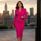 Women's Double-Breasted Blazer Dress