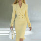 Women's Double-Breasted Blazer Dress