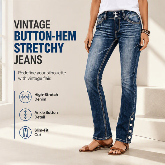 👖💕Women's Slim Fit Stretchy Jeans – Flattering, Comfortable & Easy to Wear