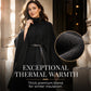 Women’s Elegant Stand-Collar Cape Coat