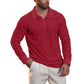 ⌛Limited-Time Offer-Men's Breathable Waffle Texture Collared Top