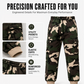 👖 Men's Camouflage Drawstring Athletic Cargo Pants – Relaxed Fit, Utility Style