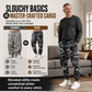👖 Men's Camouflage Drawstring Athletic Cargo Pants – Relaxed Fit, Utility Style