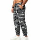 👖 Men's Camouflage Drawstring Athletic Cargo Pants – Relaxed Fit, Utility Style
