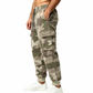 👖 Men's Camouflage Drawstring Athletic Cargo Pants – Relaxed Fit, Utility Style