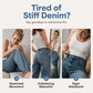 👖 Women's High Waisted Stretchy Barrel Jeans – Flattering Fit & Effortless Style