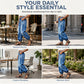 👖 Women's High Waisted Stretchy Barrel Jeans – Flattering Fit & Effortless Style