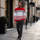✨Men's Striped Colorblock Long Sleeve Sweatshirt – Casual, Comfortable & Effortlessly Stylish
