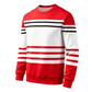 ✨Men's Striped Colorblock Long Sleeve Sweatshirt – Casual, Comfortable & Effortlessly Stylish