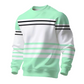 ✨Men's Striped Colorblock Long Sleeve Sweatshirt – Casual, Comfortable & Effortlessly Stylish