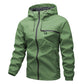 🍂 Men's Outdoor Waterproof Hooded Jacket – Windproof Protection & Everyday Comfort