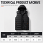 ❄️ Cold-Weather Comfort | Men's Padded Vest with Detachable Hood ⚡ Free Shipping