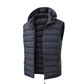 ❄️ Cold-Weather Comfort | Men's Padded Vest with Detachable Hood ⚡ Free Shipping