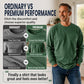 👕Men's Loose-Fit Long Sleeve T-Shirt – Everyday Comfort & Effortless Style