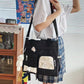 💖 Cute Girls’ Messenger Bag – Adorable Style with 2 Fun Badges