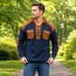 ✨Men's Casual Waffle Knit Hooded Sweatshirt– Cosy, Casual & Effortlessly Stylish