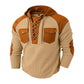 ✨Men's Casual Waffle Knit Hooded Sweatshirt– Cosy, Casual & Effortlessly Stylish