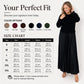 🔥 HOT SALE 50% OFF 💖Women's Round Neck Pleated Maxi Dress