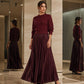 🔥 HOT SALE 50% OFF 💖Women's Round Neck Pleated Maxi Dress