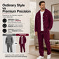 🧥Men's Casual Waffle Hooded Jacket & Pants Set – Casual Comfort & Effortless Style