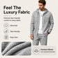 🧥Men's Casual Waffle Hooded Jacket & Pants Set – Casual Comfort & Effortless Style