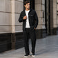 🧥Men's Casual Waffle Hooded Jacket & Pants Set – Casual Comfort & Effortless Style