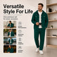 🧥Men's Casual Waffle Hooded Jacket & Pants Set – Casual Comfort & Effortless Style