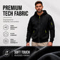 🍂 Men’s Full-Zip Hooded Cargo Jacket – Rugged, Practical & Effortlessly Stylish