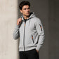 🍂 Men’s Full-Zip Hooded Cargo Jacket – Rugged, Practical & Effortlessly Stylish