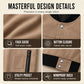 🧥 Men's Faux Suede Bomber Jacket – Classic, Cosy & Effortlessly Stylish