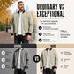 🧥 Men's Faux Suede Bomber Jacket – Classic, Cosy & Effortlessly Stylish