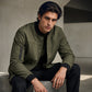 🧥 Men's Faux Suede Bomber Jacket – Classic, Cosy & Effortlessly Stylish