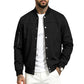 🧥 Men's Faux Suede Bomber Jacket – Classic, Cosy & Effortlessly Stylish